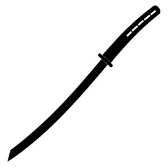 knife on a white background