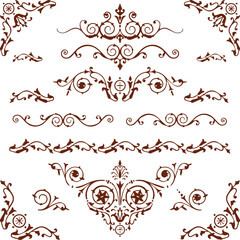 Beautiful flower art and mandala vector design 