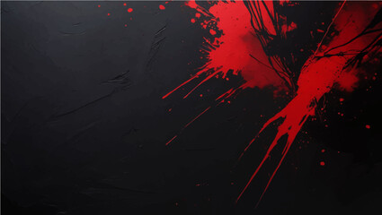 A dynamic red and black abstract background with a fiery explosion pattern and subtle light textures