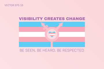 Visibility Creates Change Be Seen Be Heard Be Respected