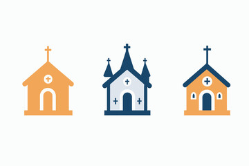 church icon vector