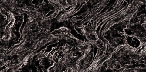 dark background featuring swirling white lines. The image has a textured, organic pattern that is both intricate and visually appealing, a modern design.