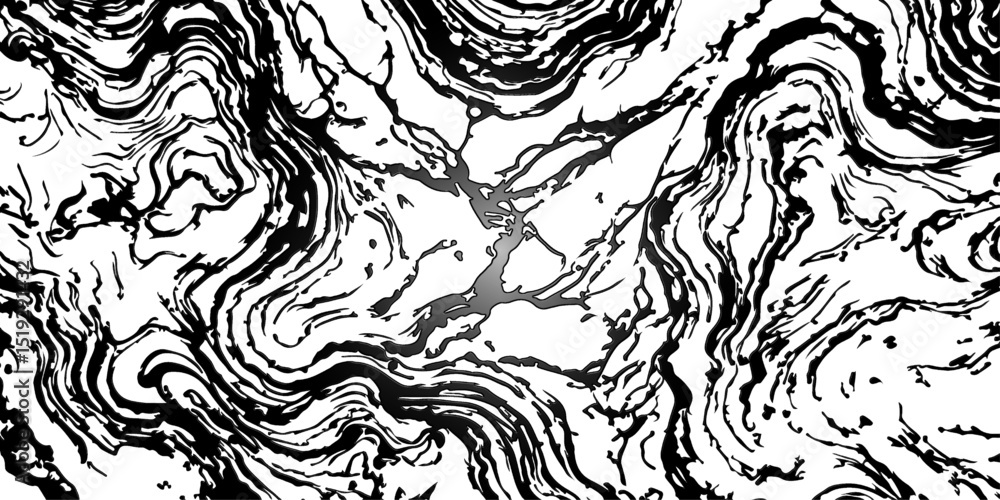 Aufkleber black and white lines creating a dynamic and organic pattern branching structures. complex design.