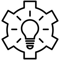 Innovation Outline Icon