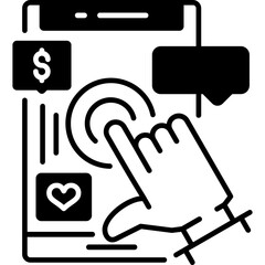 Pay-Per-Click Advertising Icon