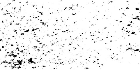 Fototapeta premium Black and white noise paper dust. Distressed Dirty rough overlay texture. Black grunge texture on transparent backdrop background. Scratches on a white background.