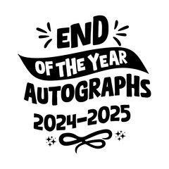 Classroom Autographs memory page