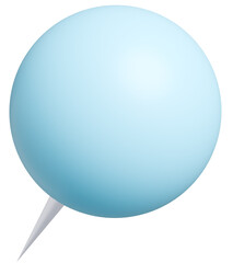 3D背景素材_画鋲_水色