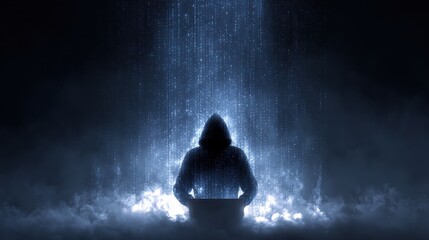 Ethical Hacking with Quantum Computing: A Dark, Intriguing Visualization of Data and Cybersecurity