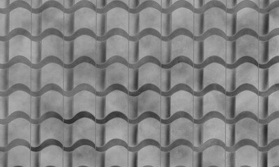 日本の屋根瓦背景