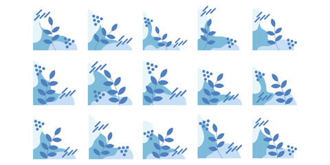 Aesthetic Corner Abstract Plant