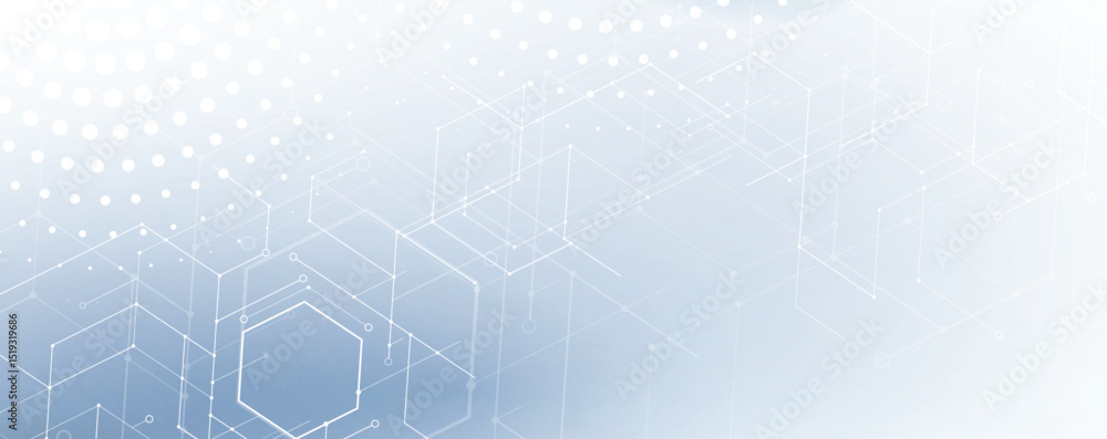 Poster abstract modern technology and science concept background