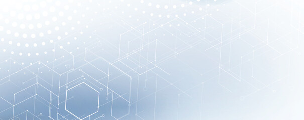 Abstract modern technology and science concept background