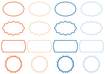 明るい色のフレームセット