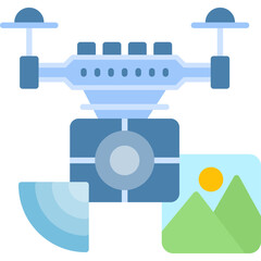 Drone Icon Vector Element