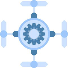 Drone Icon Vector Element