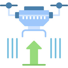 Drone Icon Vector Element