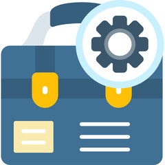 Briefcase Icon Vector Element