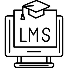 Learning Management System Icon