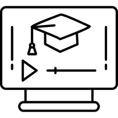 Remote Learning Icon