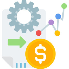 Financial Icon Vector Element