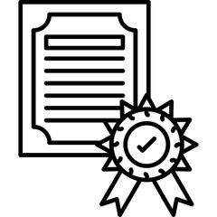 Skill Certification Icon