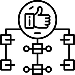 CRM Icon Vector Element