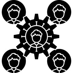 Candidate Management Icon Vector Element