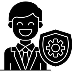 Manager Icon Vector Element