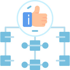 Obraz premium CRM Icon Vector Element