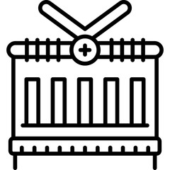Shopping Basket Icon Vector Element