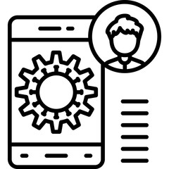 Manament Icon Vector Element