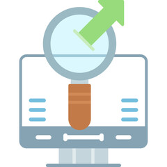 Analysis Icon Vector Element