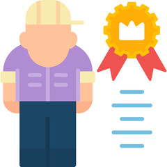 Winner Icon Vector Element