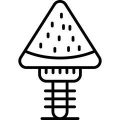 Ice Cream Icon Vector Element