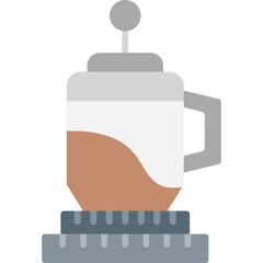 Tea Cup Icon Vector Element