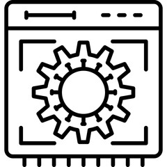 Coffee Maker Icon Vector Element