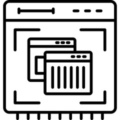 Coffee Beans Icon Vector Element