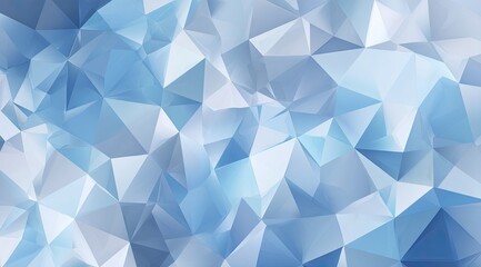 Abstract Geometric Blue Background
