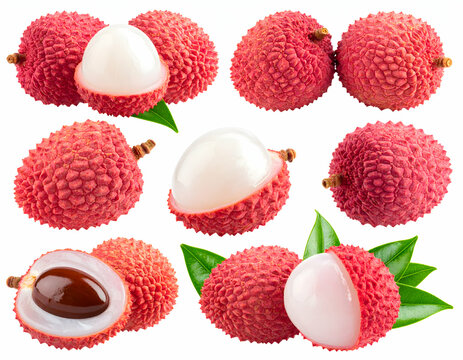 Juicy Lychees Fresh, Sweet & Vibrant Collection of Images