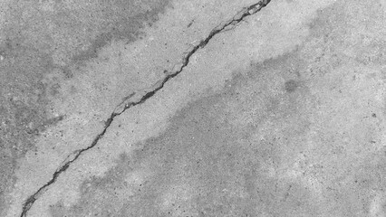 Cracked concrete wall texture, Cement background not painted in vintage style