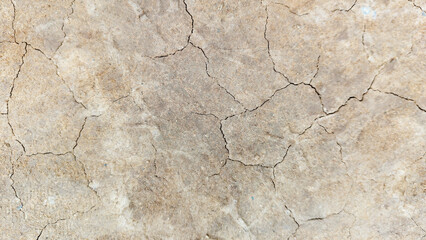 The ground has cracks in the top view for the background