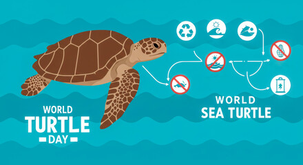 World Turtle Day Protecting Sea Turtles and Ocean Pollution