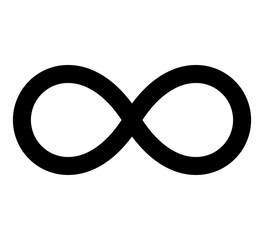 黒い無限マーク