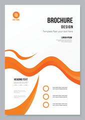Vector business card template	