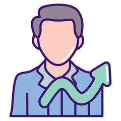 Obraz premium Career Growth