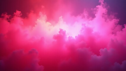 Fototapeta premium Pink and Purple Cloudscape Abstract Background