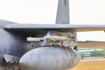 Dummy missile or Captive Air Training Missile (CATM) with inert warhead and rocket motor for...