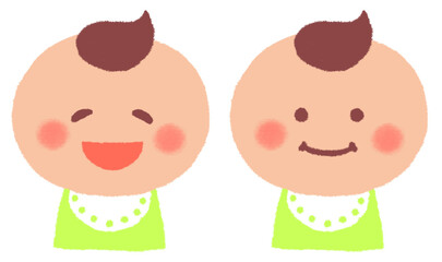 赤ちゃん 男の子 笑う