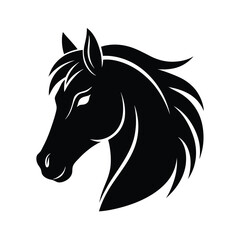 horse head silhouette